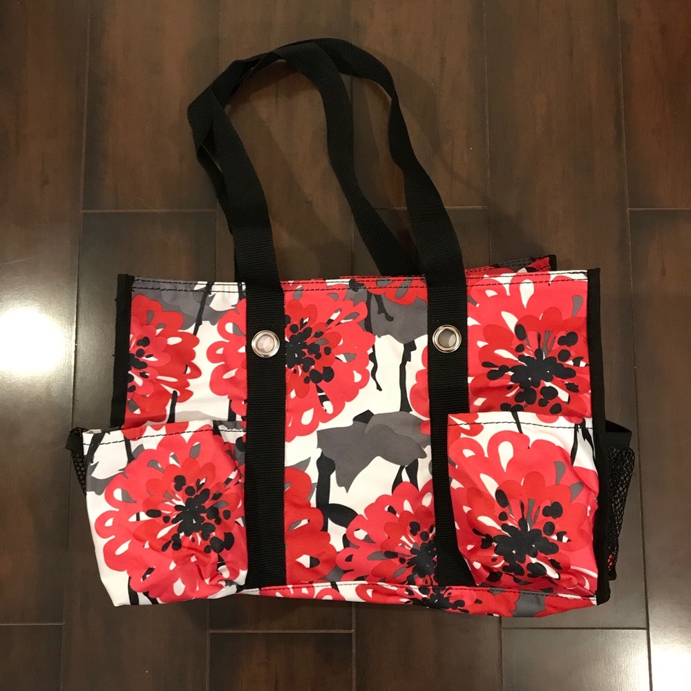 Thirty-One zip top Utility Tote